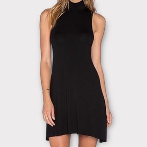 Clayton Revolve Brand Women’s Amanda Dress Small Sleeveless Mock Neck Feminine